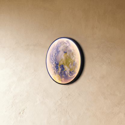 Astro Moon Wall Lamp Illuminated Art