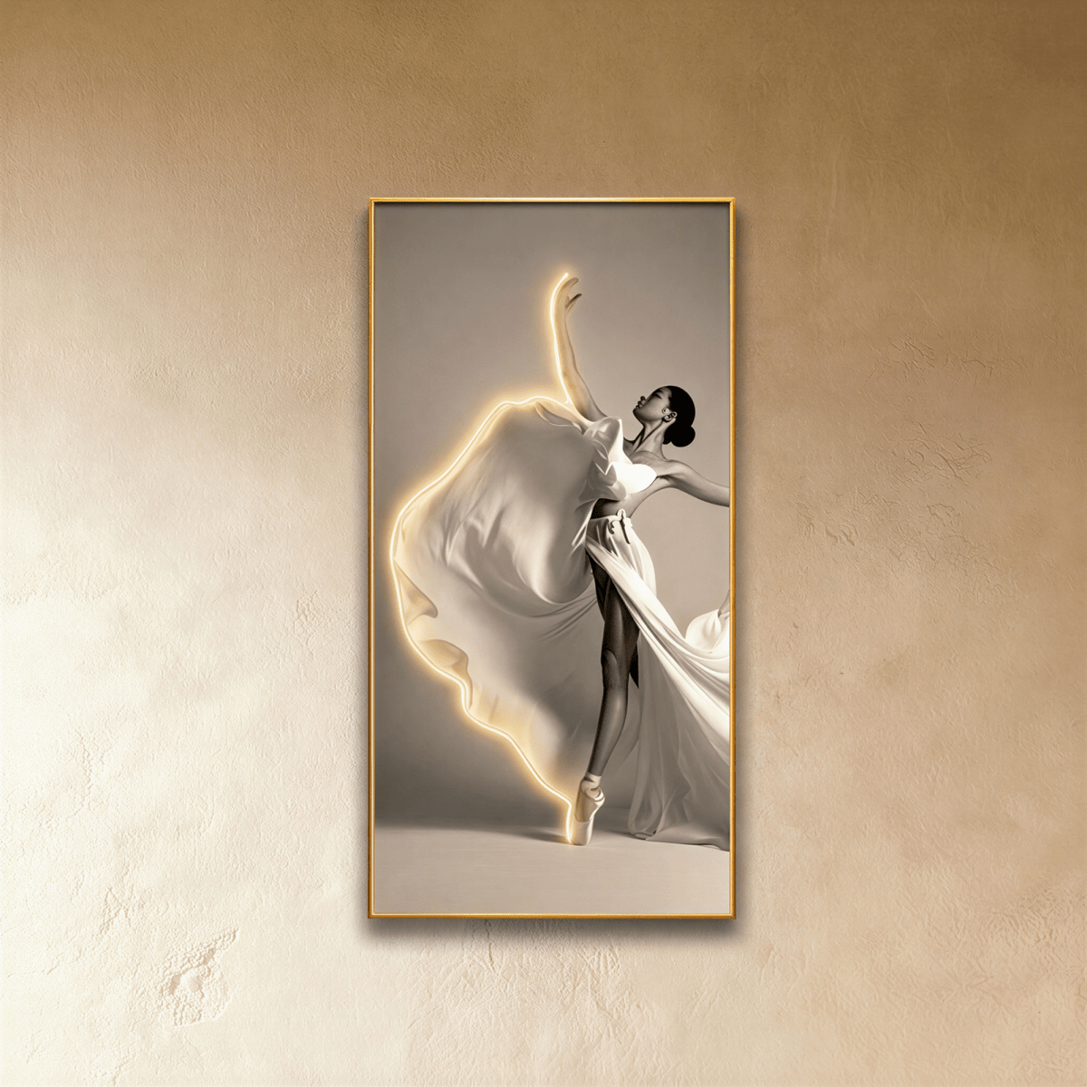 Ballet Lines Illuminated Art