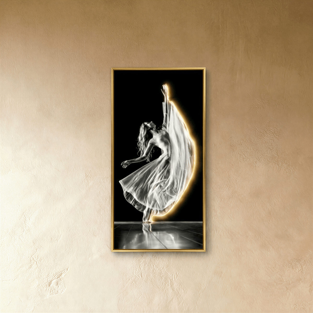 Ballet Lines Illuminated Art