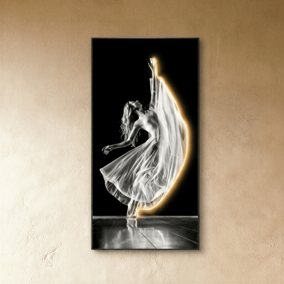 Ballet Lines Illuminated Art