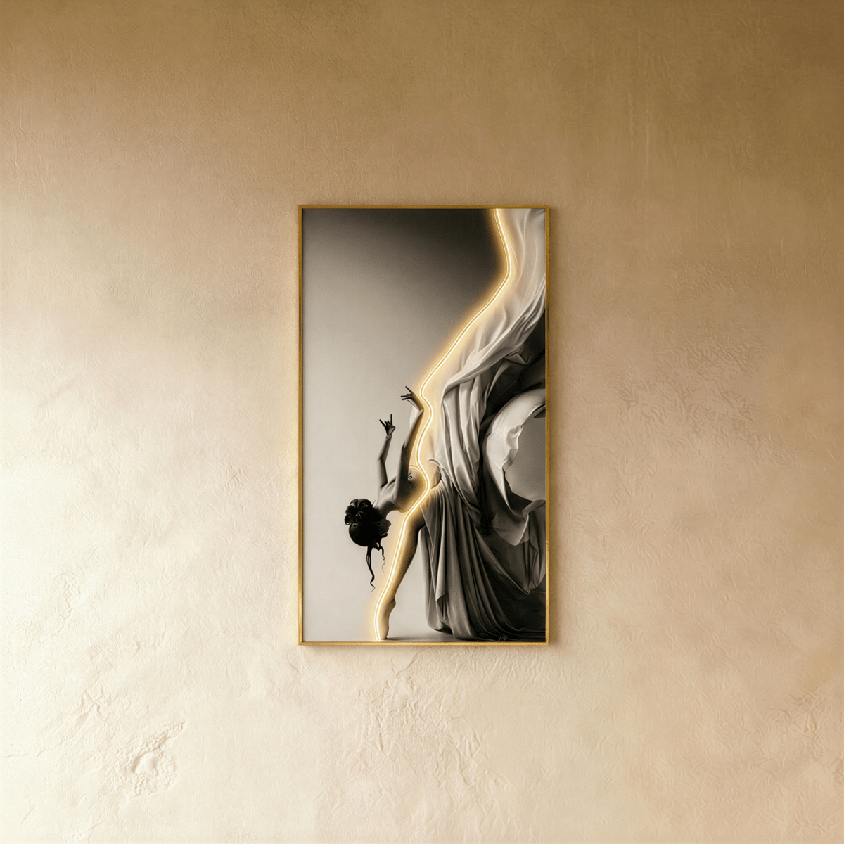 Ballet Lines Illuminated Art