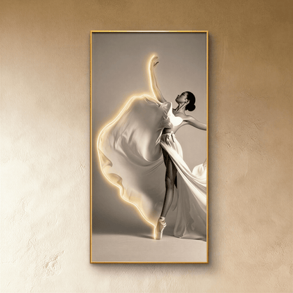 Ballet Lines Illuminated Art