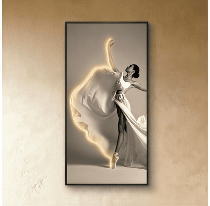 Ballet Lines Illuminated Art