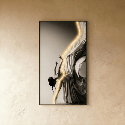 Ballet Lines Illuminated Art