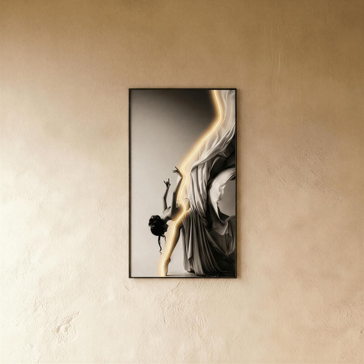 Ballet Lines Illuminated Art
