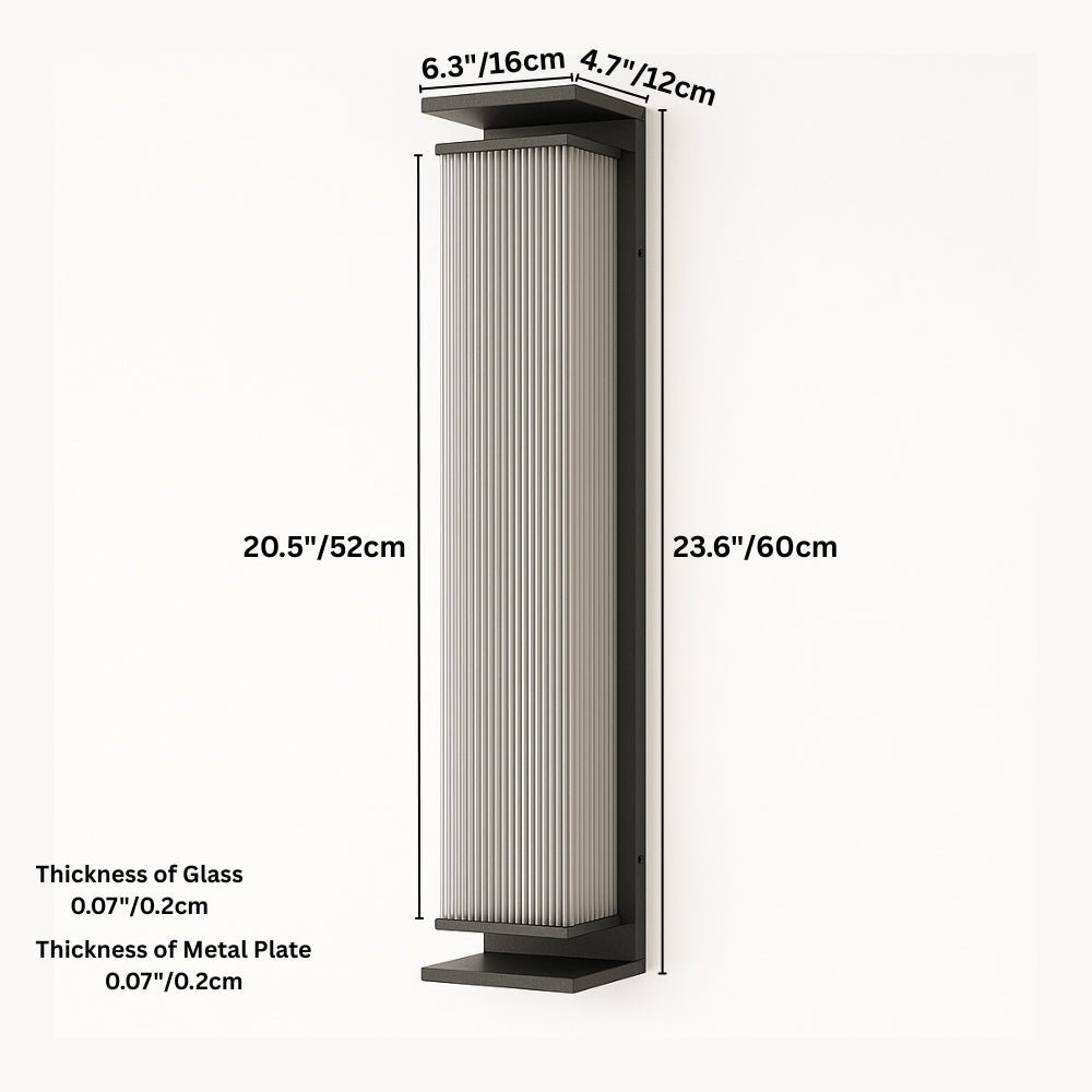Baraq Outdoor Wall Lamp