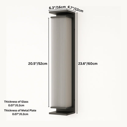 Baraq Outdoor Wall Lamp