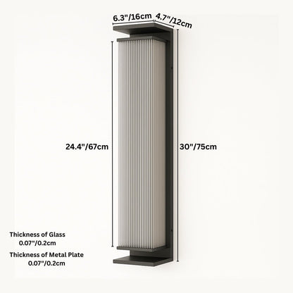 Baraq Outdoor Wall Lamp