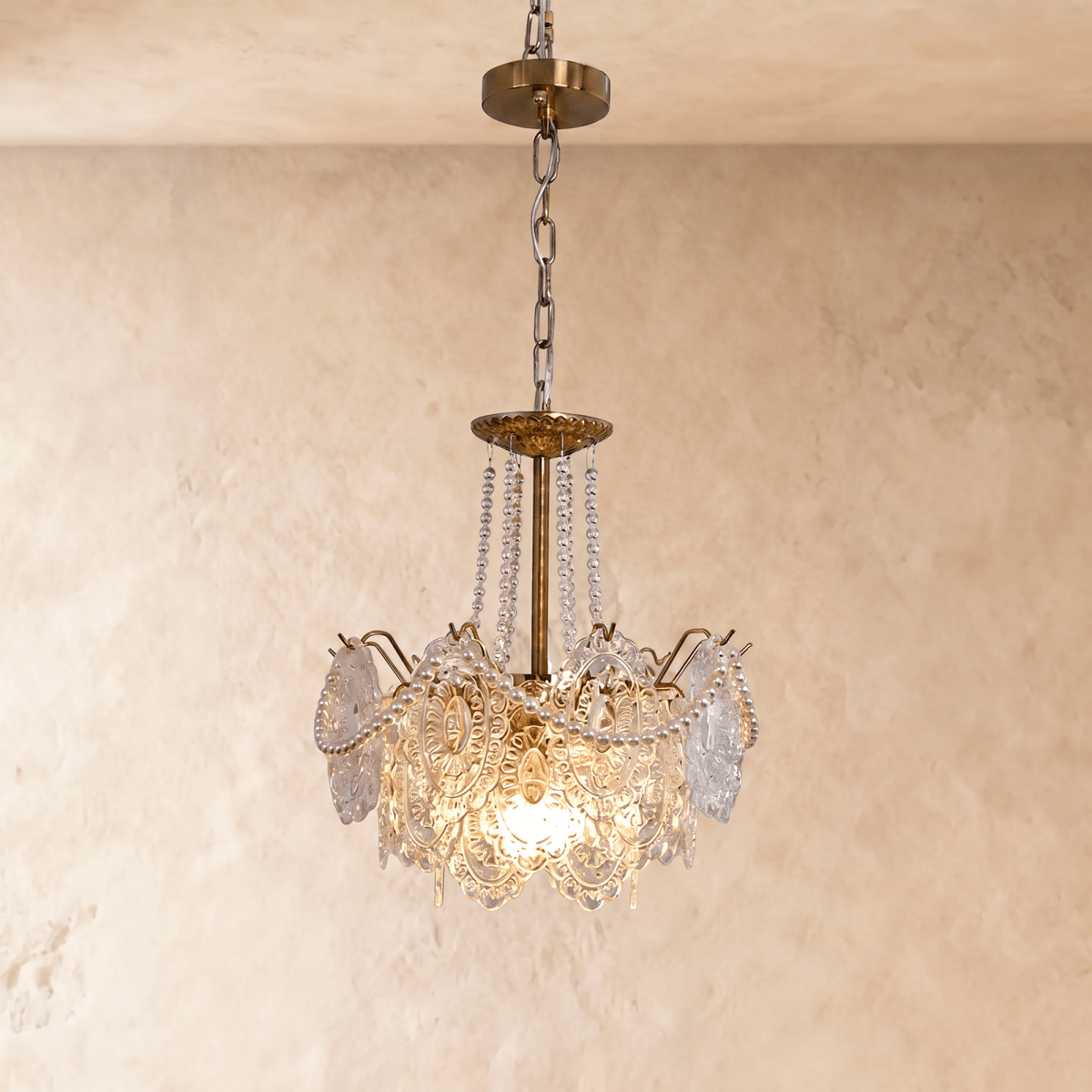 Bariq Glass Chandelier