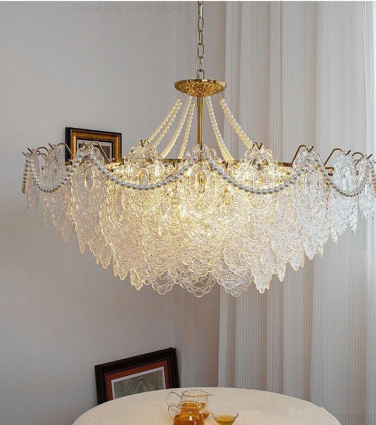 Bariq Glass Chandelier