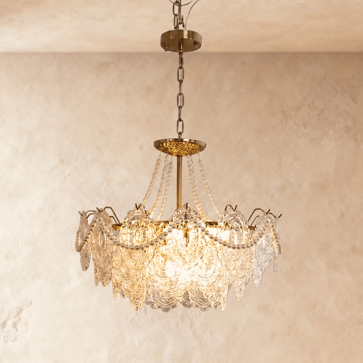 Bariq Glass Chandelier