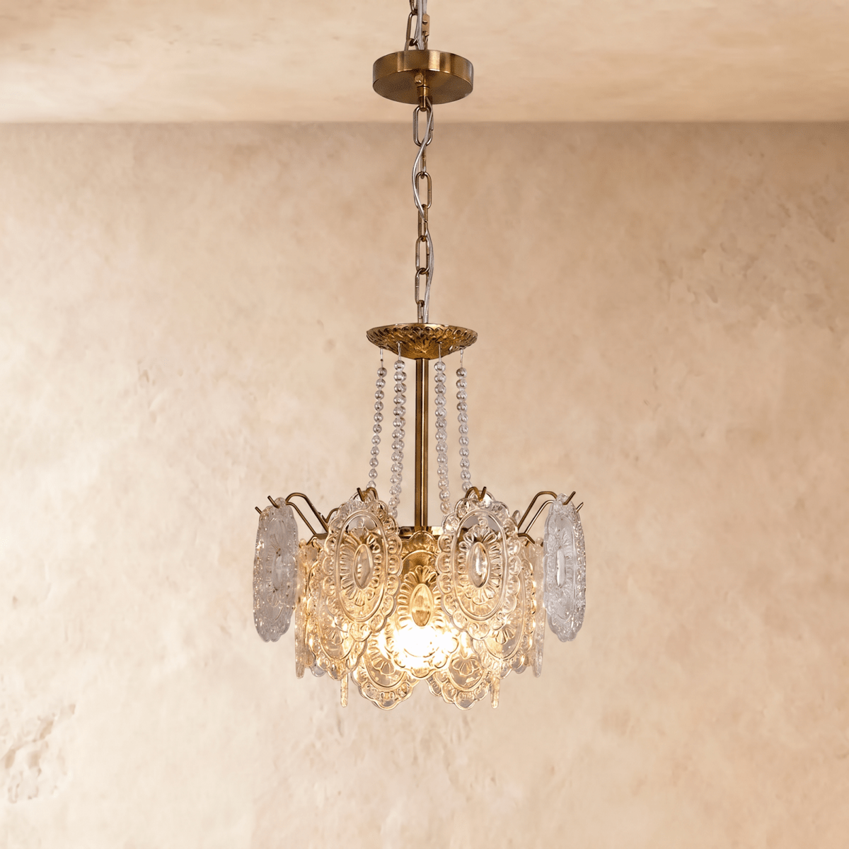 Bariq Glass Chandelier