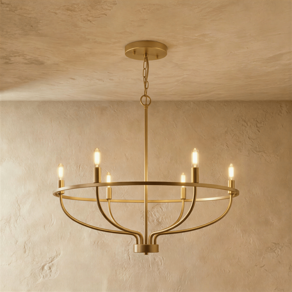 Basit Metal Chandelier