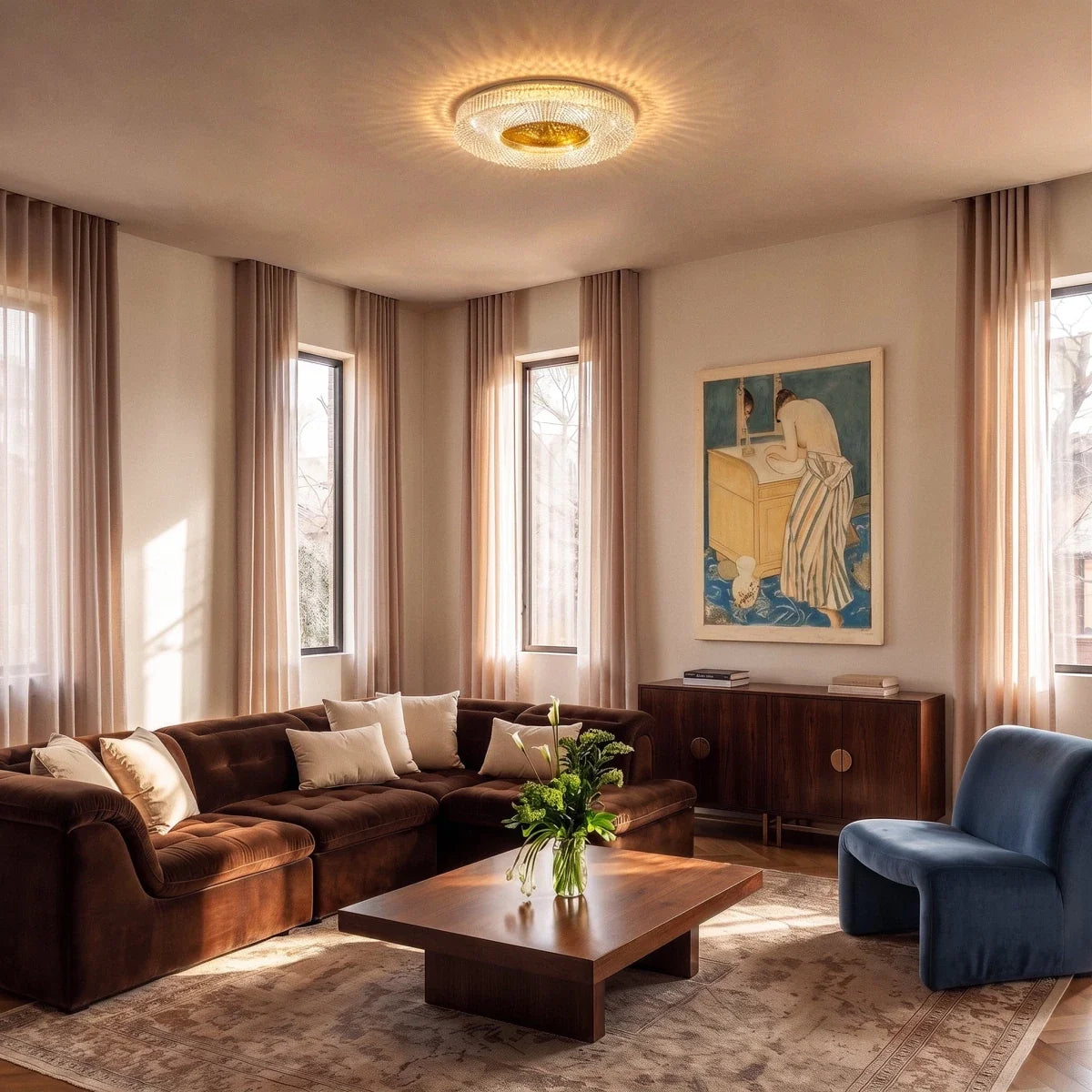 Blaca Ceiling Light