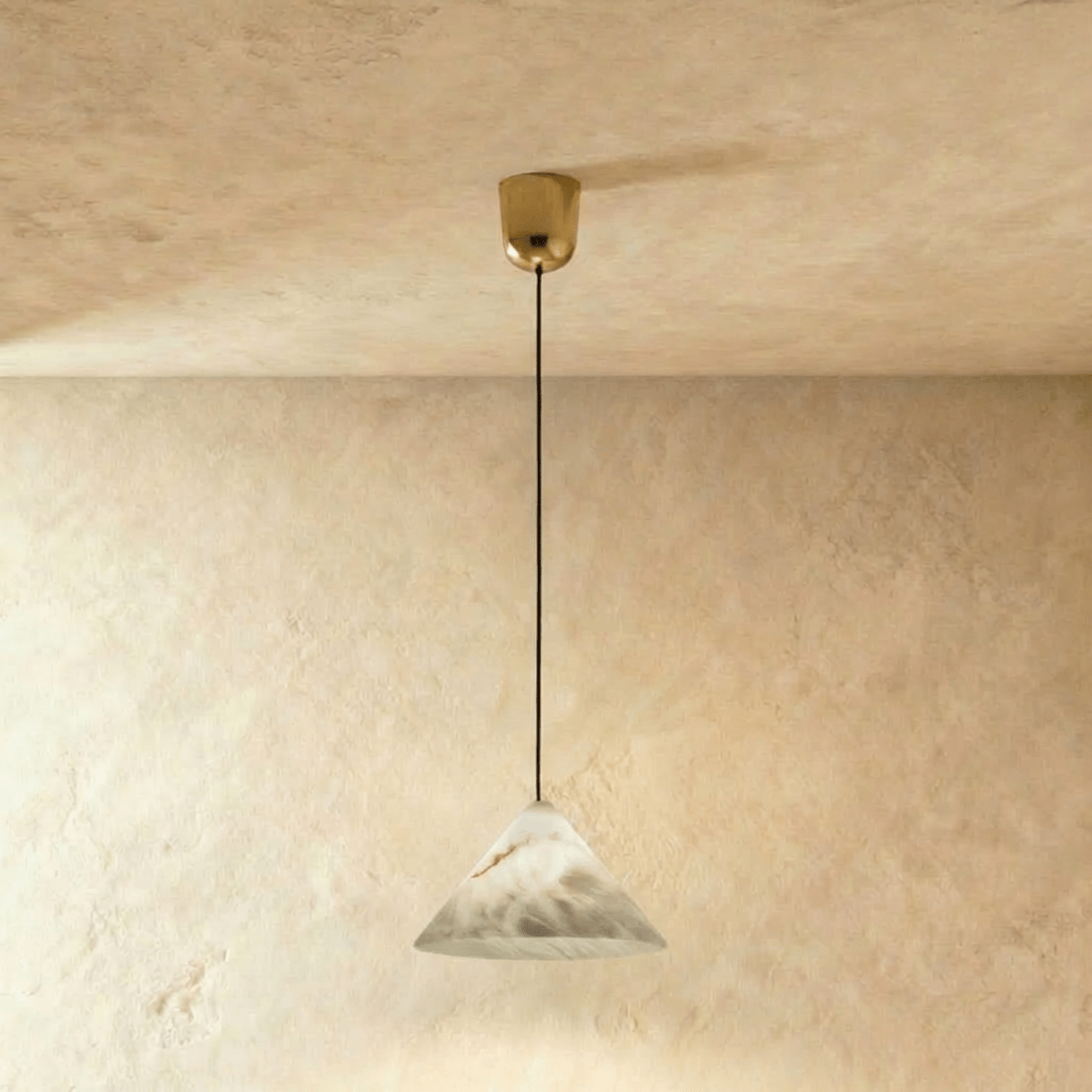 Blom Alabaster Pendant Light