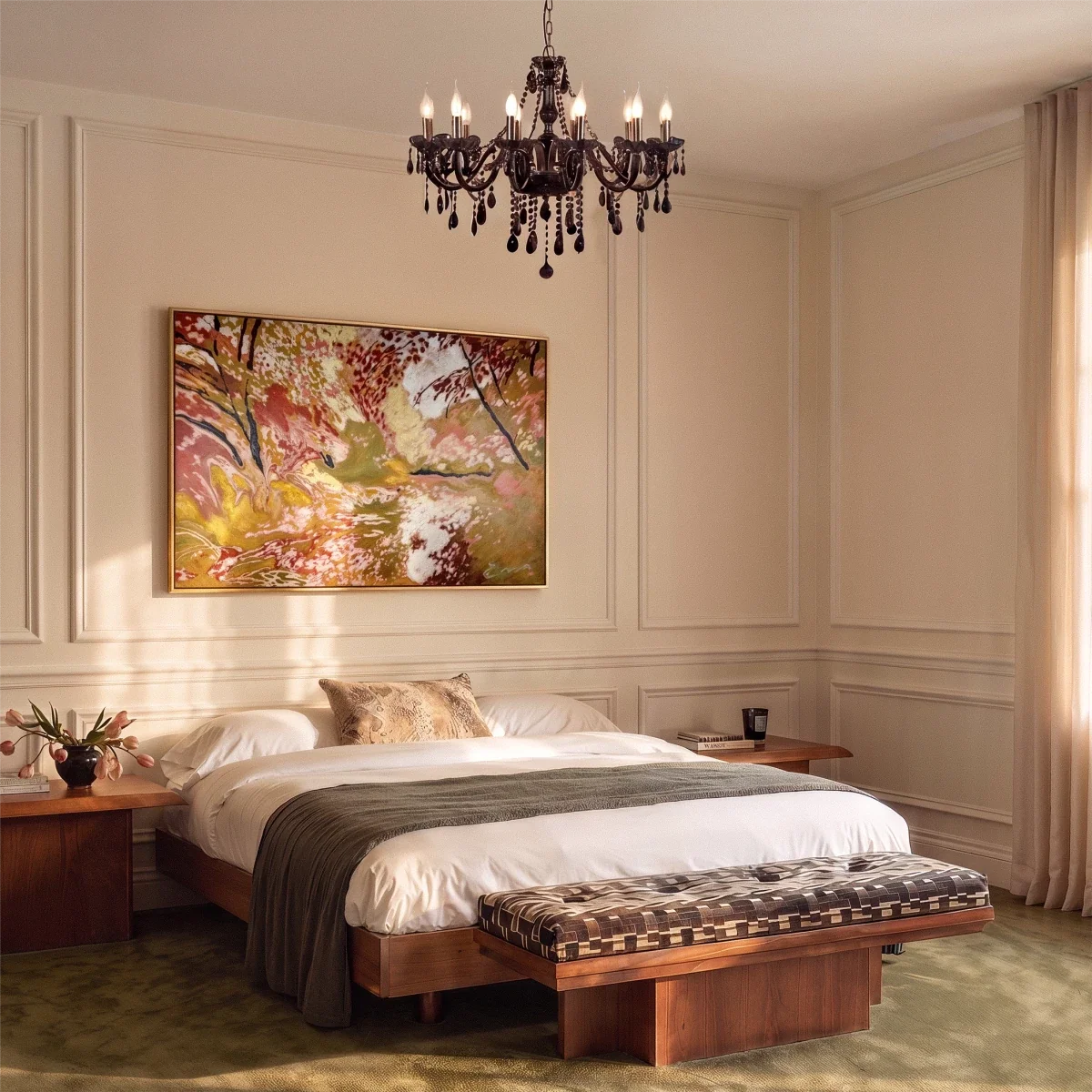 Brigitte Chandelier - Black