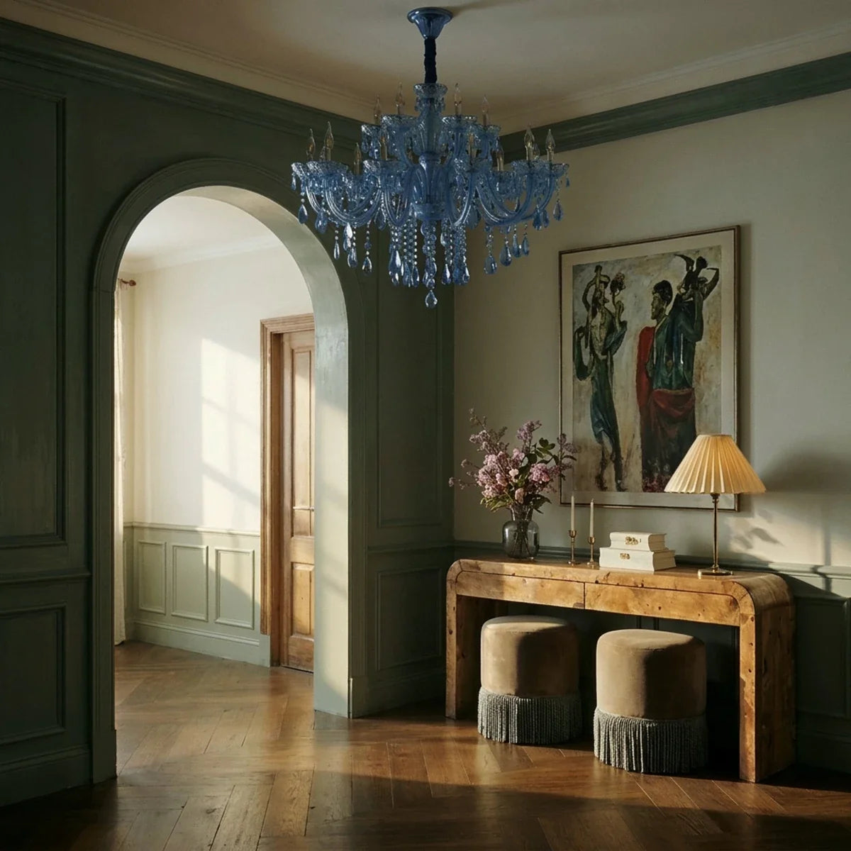 Brigitte Chandelier - Blue