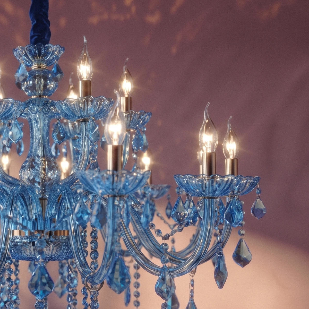 Brigitte Chandelier - Blue