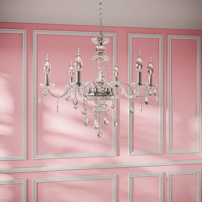 Brigitte Chandelier - Champagne Silver