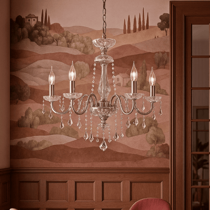Brigitte Chandelier - Champagne Silver