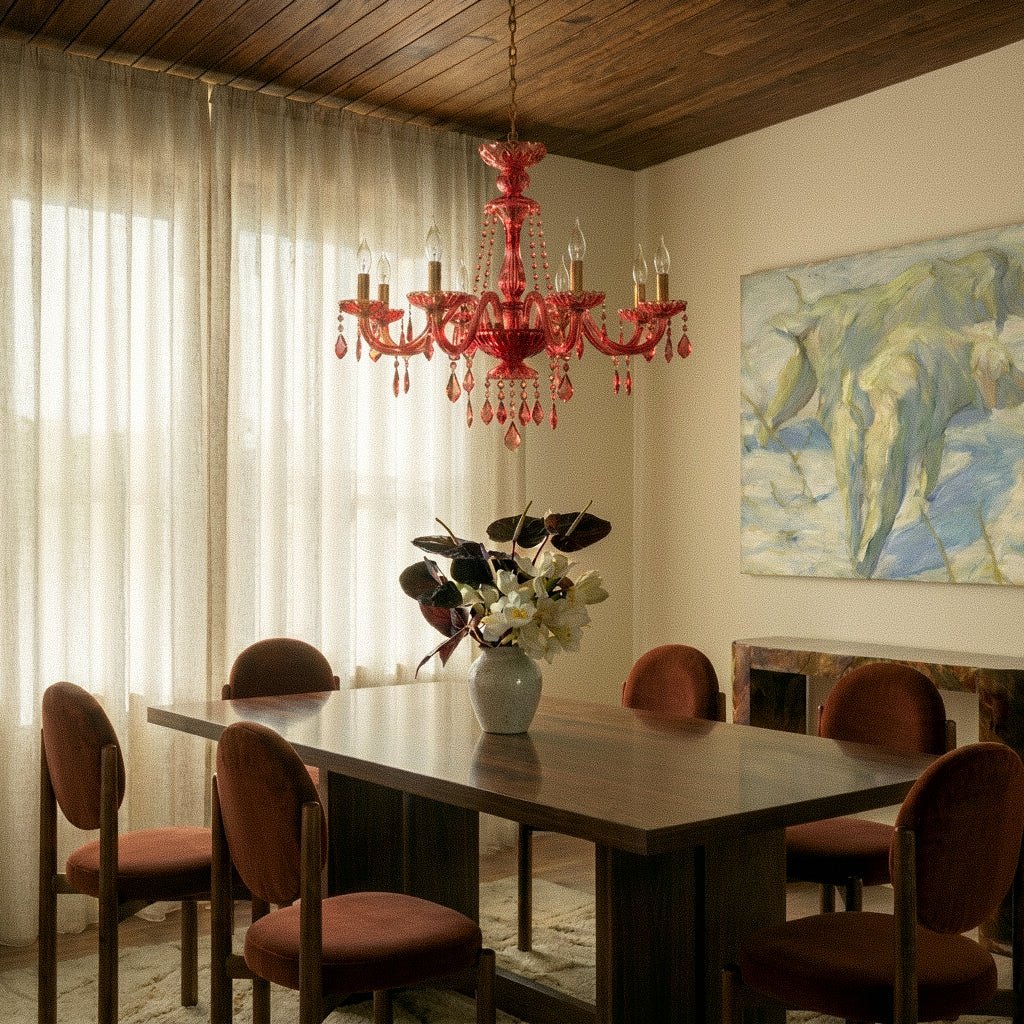 Brigitte Chandelier - Pink