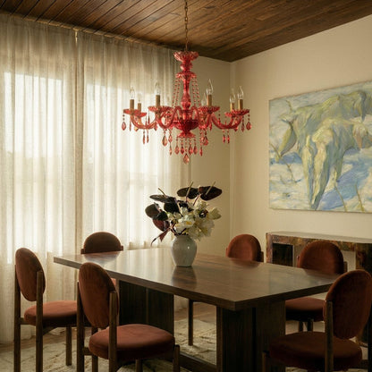 Brigitte Chandelier - Pink