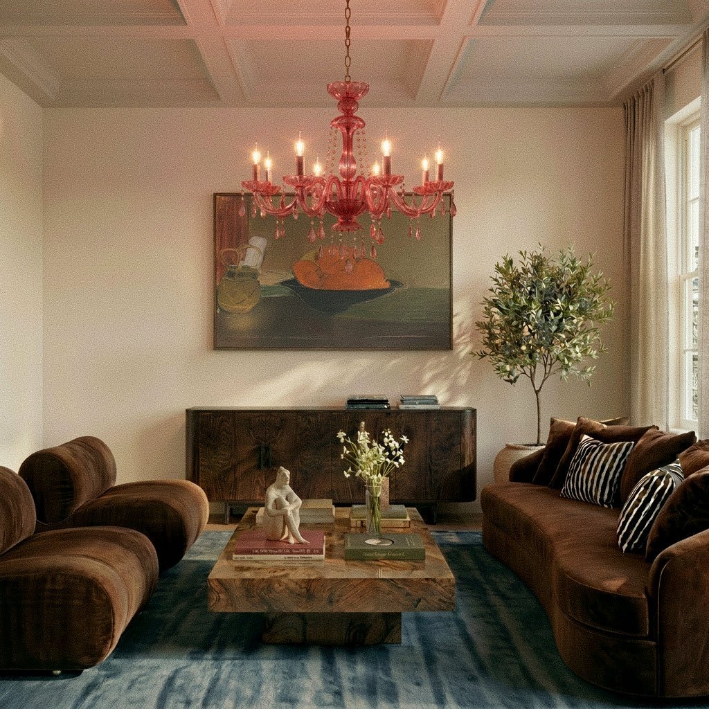 Brigitte Chandelier - Pink