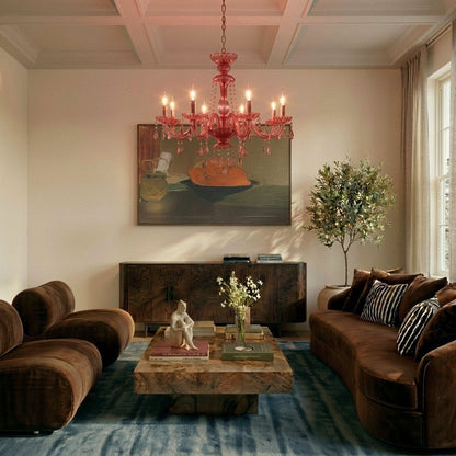 Brigitte Chandelier - Pink