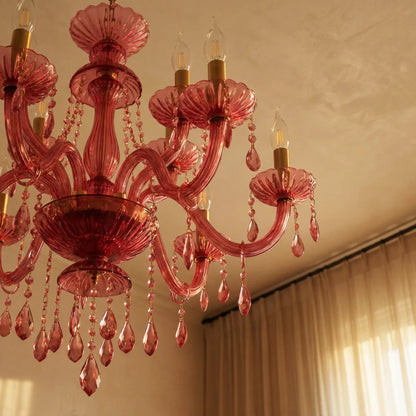 Brigitte Chandelier - Pink