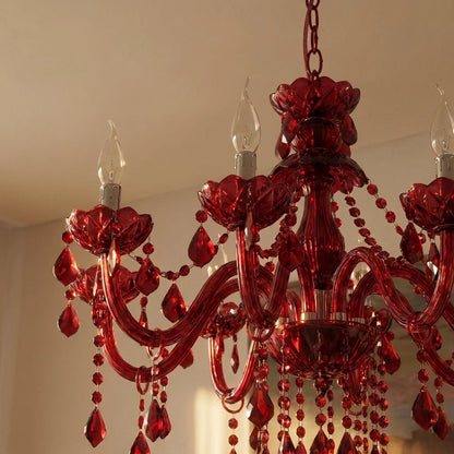 Brigitte Chandelier - Red