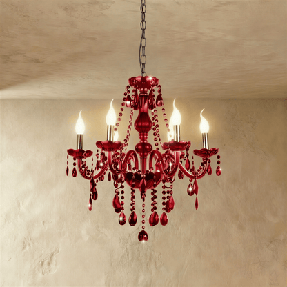 Brigitte Chandelier - Red