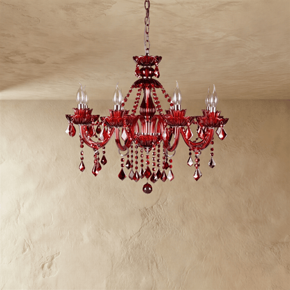 Brigitte Chandelier - Red