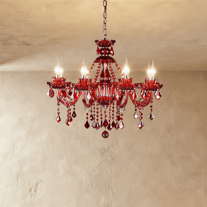 Brigitte Chandelier - Red