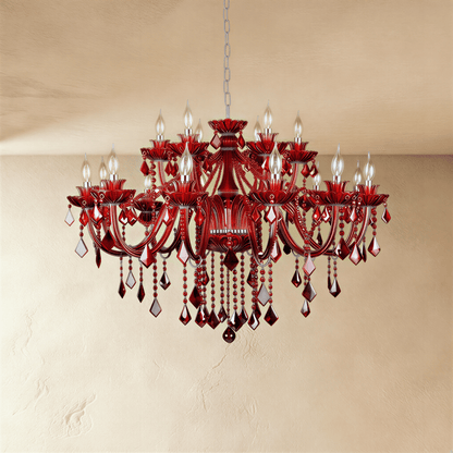Brigitte Chandelier - Red