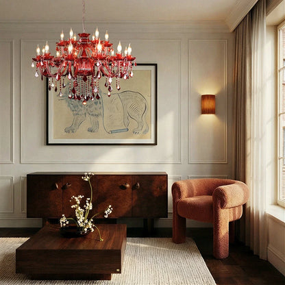 Brigitte Chandelier - Red