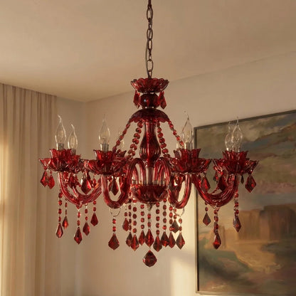 Brigitte Chandelier - Red