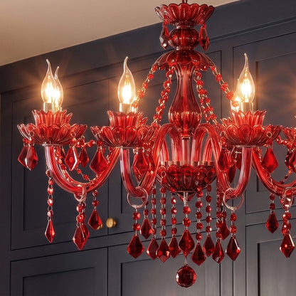 Brigitte Chandelier - Red