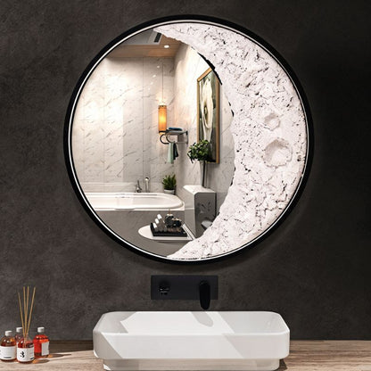 Crescent Moon Illuminated Art