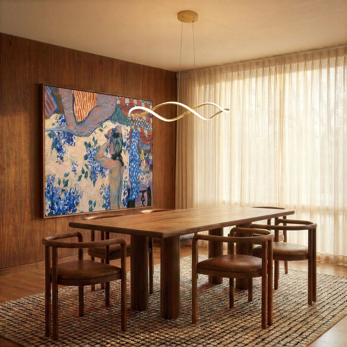 Curlicue Chandelier