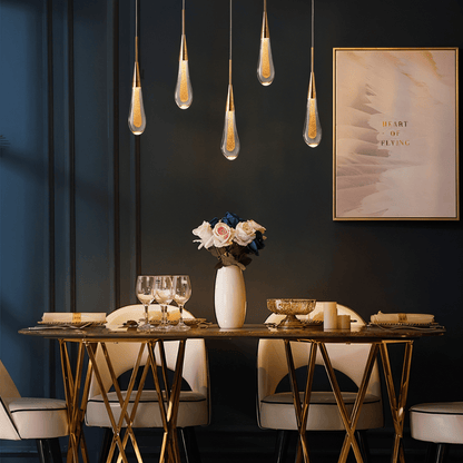 Custom Drop Pendant Light