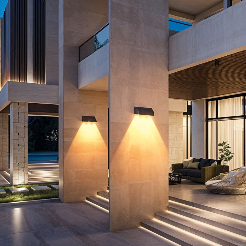 Elaxi Outdoor Wall Lamp