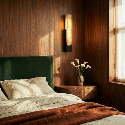Emilia Alabaster Wall Lamp - Open Box