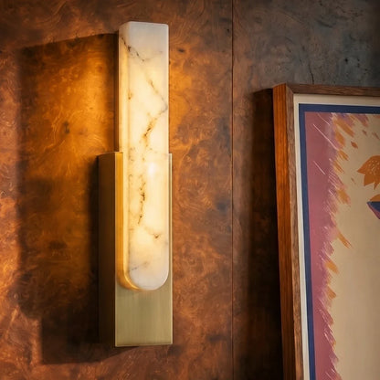 Emilia Alabaster Wall Lamp - Open Box