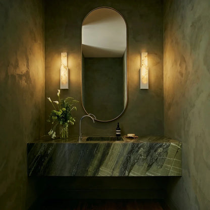 Emilia Alabaster Wall Lamp - Open Box