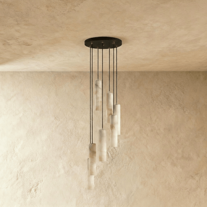 Entokei Alabaster Chandelier Light