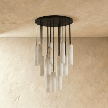 Entokei Alabaster Chandelier Light