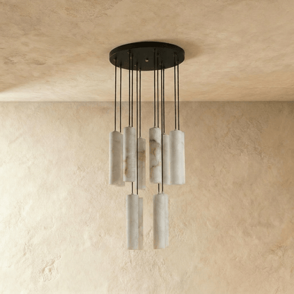 Entokei Alabaster Chandelier Light