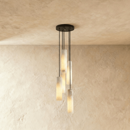 Entokei Alabaster Chandelier Light