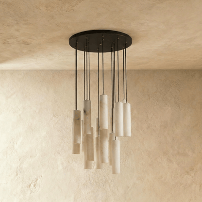 Entokei Alabaster Chandelier Light