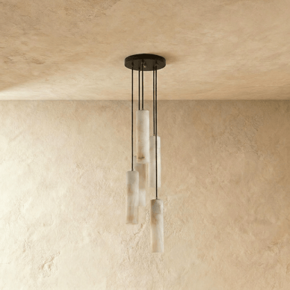 Entokei Alabaster Chandelier Light